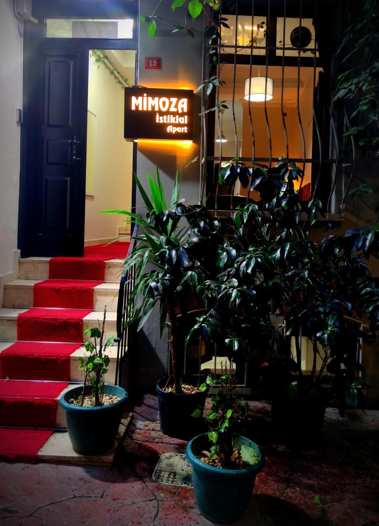 Mimoza Istiklal Apart Hotel Istanbul Eksteriør billede